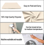 Cream Backdrop for Photoshoot 8x10ft Zoom Meeting Photo Studio Shooting Props