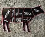 Cow Neon Sign, Butcher Shop Led Sign, Wall Decor, Cow Led Light, restaurant neon Sign Width Size:25inches