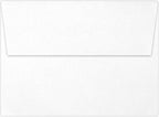 LUXPaper A7 Invitation Envelopes | Peel & Press | 5 1/4" x 7 1/4" | White Linen | 80lb. Text | 500 Qty