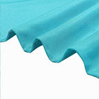 Efavormart 90" Turquoise Wholesale Linens Polyester Square Linen Tablecloth for Kitchen Dining Catering Wedding Birthday Party