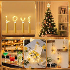 PChero USB Rechargeable Wine Bottle Lights with Cork & Remote Timer, 6 Pack 20 LED 6.6 ft Fairy String Lights for DIY Party Wedding Christmas Halloween Festival Bar Decoration