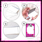 LaVenty Mean Girls Party Photo Booth Props Frame Mean Girls Party Decoration Y2k Birthday Party Decorations Hot Pink Girl Birthday Party Supplies