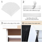 9ft Black Tulle Table Skirt for Rectangle Tables or Round Tables Tutu Table Skirt for Birthday Party Baby Shower Wedding Parties Dessert Buffet Banquet Decorations