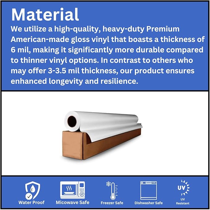Avgrafx 110 Round or Square Custom Personalized Stickers Labels Vinyl Waterproof Dishwasher Safe, Made USA, Any Text or Image (4x4 Inches)