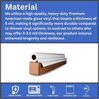 100 Round Custom Personalized Stickers Labels Vinyl Waterproof, Made USA, Logo Any Text or Image (5x5 Inches)