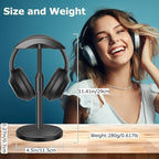 Headphone for Desk Hanger Holder Organizer Keeper Racks Storage Mount Gaming Headset Stand Premium Functional Craftmanship Headset Stand (Plastic)