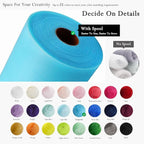 Turquoise Tulle Fabric Rolls 54 Inch by 40 Yards Tulle Bolt Spool for Wedding Decorations DIY Tutu Baby Shower Table Skirt Ceiling Decor Birthday Party Craft Supplies