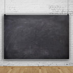 Renaiss 9x6ft Blank Blackboard Backdrop for Photoshoot Man Woman Portrait DIY Chalkboard Photography Background Back to School Banner School Season Photo Booth Props Wedding Teachers` Day Party Decor