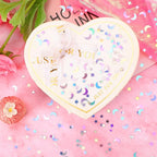 MARFOREVER Holographic Star Moon Confetti, Glitter Birthday Star Scatter Table Confetti Iridescent Sequins Sprinkles Metallic Foil Moon Stars for DIY Wedding Festival Party Decorations(10 mm, Silver)