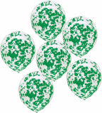 Green Star Foil Confetti Beautiful Metallic Table Confetti Glitter for Fill Balloons, Wedding,Birthday,Party,St. Patrick's Day，Festival Decoration(8000PCS)