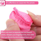 1000 Pcs Artificial Fake Rose Petals,Flower Petals for Romantic Night, Engagement, Party, Wedding, Event Flower Decorations, in Bulk(Peach Gradient)