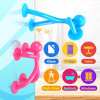 OleOletOy Suction Fidget Toys for Kids: 21 Pack Suction Cup People Toys - Fidget Toys Bulk Treasure Box Toys for Kids Autism School Classroom Calming - Prizes for Stocking Stuffers Party Favors Gifts