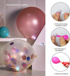 Aogist 200pcs Yellow Balloon Light,Long Standby Time Waterproof Mini Ball Light,Round LED Flash Lamp for Paper Lantern Balloon Party,Wedding,Birthday,Festival,New Year and Christmas Decorative