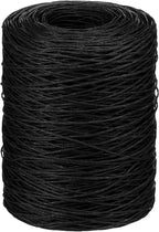 Syhood Floral Vine Bind Wire Rustic Wrapping Wire for Flower Bouquets(Black)