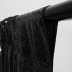Poise3EHome 5Ft x 7Ft Black Sequin Backdrop, Glitter Thick Sequin Background Drapes Sequence Xmas Thanksgiving Backdrop for Wedding Party Holiday Festival Decor