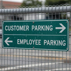 Custom Street Sign, Reflective Option, 10x24 Inch, Rust Free Aluminum,Weather/Fade Resistant,UV Protected
