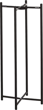 Amazon Basics Two-Tier Metal Metal Round Plant Stand, Black