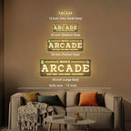 Custom Arcade Neon Sign for Wall Decor, Personalized LED Neon Name Sign, Dimmable Customized Arcade Light Up Signs for Playroom Gaming Zone Man Cave Bedroom Decoration, Men Boy Gamer Birthday Gifts