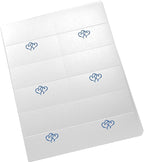 Linked Hearts Printable Place Cards, Royal Blue (Choose Color), Set of 60 (10 Sheets), Laser & Inkjet Printers - Wedding, Party, Dinner, and Special Events - Made in the USA