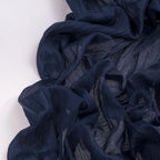Navy Blue Cheesecloth Table Runner 4 Pack Fall Table Runners Boho Gauze 120 Inches Navy Cheese Cloth Fall Table Decorations for Thanksgiving Wedding Bridal Baby Shower Party Christmas Dinner