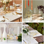 2-Piece Acrylic Wedding Sign Set for Ceremony & Reception - 5x7 Inch clear Guest Book, Cards & Gifts, Please Sign Our Guest Book - Wedding Decor Bundle
