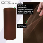 Brown Tulle Fabric Rolls 54 Inch by 40 Yards Tulle Bolt Spool for Wedding Decorations DIY Tutu Baby Shower Table Skirt Ceiling Decor Birthday Party Craft Supplies