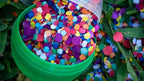 Fiesta Confetti.Value Mexican Colorful paper Confetti. Medium Bag .44lb/200gr.