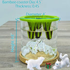 4 in 1 Plant Propagation Station Hydroponic Vase Planter Pot,Indoor Glass Terrarium Planter,Fresh Herb Garden Grow Kit,Home Office Decor,Christmas Birthday Gift for Gardener Women Parents Garden Lover
