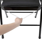 Peomeise Stretch Spandex Folding Chair Cover for Wedding Party Dining Banquet Event (Emerald,25pcs)