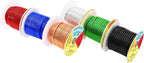 Mandala Crafts 10 Gauge Anodized Aluminum Craft Wire for Jewelry Making - 120 FT Colored Flexible Silver Copper True Blue Black Red Kelly Green Wire - Bendable for Bonsai Armature Crafting Sculpting