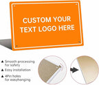 Custom Metal Signs, Personalize for Office, Home, Delivery - Your Image, Text, Photo, Pets, Kids Art - Made in USA