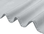 Efavormart Round Tablecloth, 120 Inch Stain & Wrinkle Resistant Washable Table Cloth, Decorative Polyester Fabric Table Cover for Banquet, Wedding, Dining - Silver