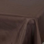 Efavormart 54x54 Chocolate Wholesale Linens Seamless Polyester Square Linen Tablecloth for Wedding Banquet Party Restaurant