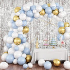 HH 9x9FT Big Silver Sequin Backdrop Curtains,Shimmer Sequin Fabric Photography Backdrop,Photo Backdrop Payette Backdrop Curtain Panels Backgrounds for Wedding Party Christmas Decoration