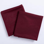 Socomi Wedding Arch Draping Fabric 29" x 20Ft 2 Panels Burgundy Sheer Outdoor Curtain Drapes Extra Long for Bridal Baby Shower Ceremony Birthday Party Decor