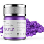Nomeca Edible Luster Dust, 8 Grams Food Grade Shimmer Gold Cake Dust Metallic Food Coloring Powder for Cake Decorating, Baking, Fondant, Gumpaste, Chocolate, Candy, Drinks, Cookies - Purple