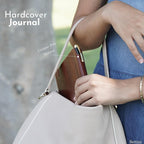 SETTINI® Lined Journal - Cat Journal for Writing Gift Set - Hardcover Vegan Leather, Includes Luxury Pen in a Unique Pen Holder, 192 Pages, 6 x 8.5 inches, Birthday Gift