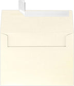 LUXPaper A7 Invitation Envelopes | Peel & Press | 5 1/4" x 7 1/4" | Champagne Metallic | 80lb. Text | 500 Qty