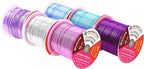 Mandala Crafts 20 Gauge Anodized Aluminum Craft Wire for Jewelry Making - 450 FT Colored Flexible Silver Lavender Purple Pink Ice Blue Turquoise Wire - Bendable for Bonsai Armature Crafting Sculpting