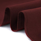 Lann's Linens - 10 Premium 90" x 156" Tablecloths for Wedding/Banquet/Restaurant - Rectangular Polyester Fabric Table Cloths - Burgundy
