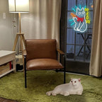 MEOW Cat Neon Sign, Cute LED Wall Light for Bedroom, Game Room, Bar, Cat Lovers Gift, USB Powered, Dimmable