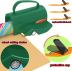 Wrapping Paper Roll Cutter Tool with 3 pcs Replaceable Blade Kit Gift Wrapping Paper Cutter for Christmas and Birthday Wrapping Paper Gift Wrap Cutter Holder Tube Slicing Trimming.