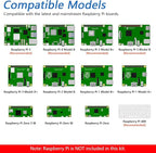 Freenove Ultimate Starter Kit for Raspberry Pi 5 4 B 3 B+ 400 Zero 2 W, 962-Page Detailed Tutorial, Python C Java Scratch Processing Code, 223 Items, 128 Projects (Raspberry Pi NOT Included)