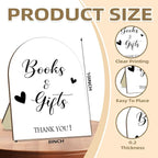 Books & Gifts Minimalist Decor Baby Shower Welcome Sign, 8 * 10IN