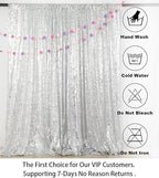 ShinyBeauty 8FTx10FT Silver Sequin Backdrop | Sparkle Drapes for Photoshoots, Weddings, and Parties | Elegant Glitter Background for Photography Backdrops