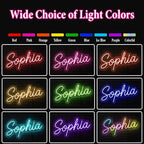 Custom Neon Signs for Wall Decor, Customized Name Light Sign for Wall, Led Signs Birthday Gifts for Loved One Kids Boys Girls, Neon Light Up Sign