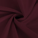 Fitable 6 Pack Burgundy Round Tablecloths - 120 Inches in Diameter - Stain Resistant and Washable Table Clothes, Polyester Fabric Table Covers for Wedding, Party, Banquet, Formal Events