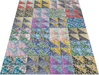 8" x 8" 25 PCS 100% Cotton Fabric Bundles for Quilting Sewing DIY & Quilt Beginners, Quilting Fabric Squares
