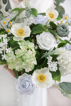 Serra Flora Artificial Greenery Spray Box Set(Pack of 64pcs) with 8 Kinds of Wedding Bouquet Filler Table Centerpieces and Floral Arrangement