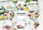 Paxcoo Floral Tape and Floral Wire Arrangement Tools Kit with Wire Cutter 26 Gauge Stem Wire and 22 Gauge Paddle Wire for Bouquet Stem Wrap Florist